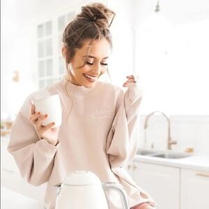 Light Pink Sweatshirt from Kristin Made
